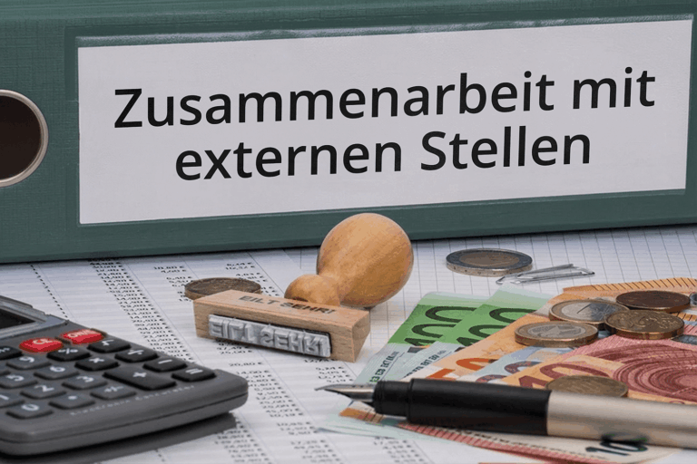 Zusammenarbeit mit externen Stellen